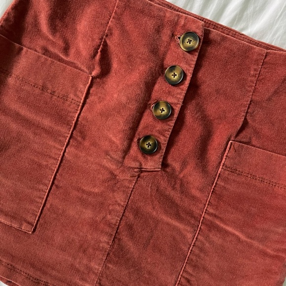 Urban Outfitters BDG A-Line Button Skirt - Picture 2 of 5